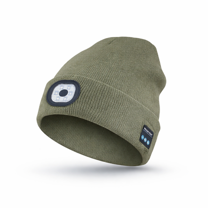 Gorro con luz y música incluidos